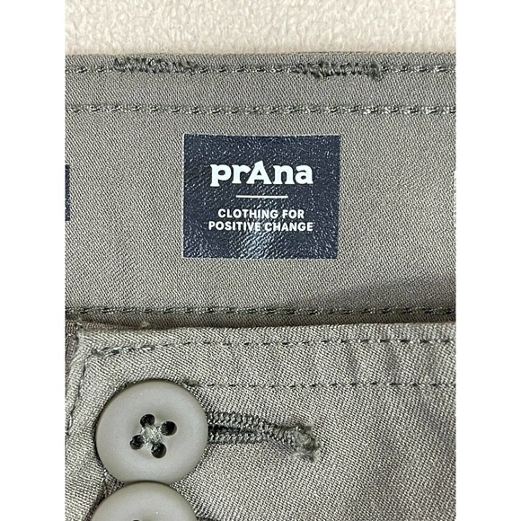 Prana Pants Adult 14 Tan Straight Leg Casual Hiking‎ Outdoor Mid Rise Womens - Picture 6 of 14